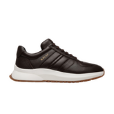 Outline Sneaker In Ebano Grained Leather